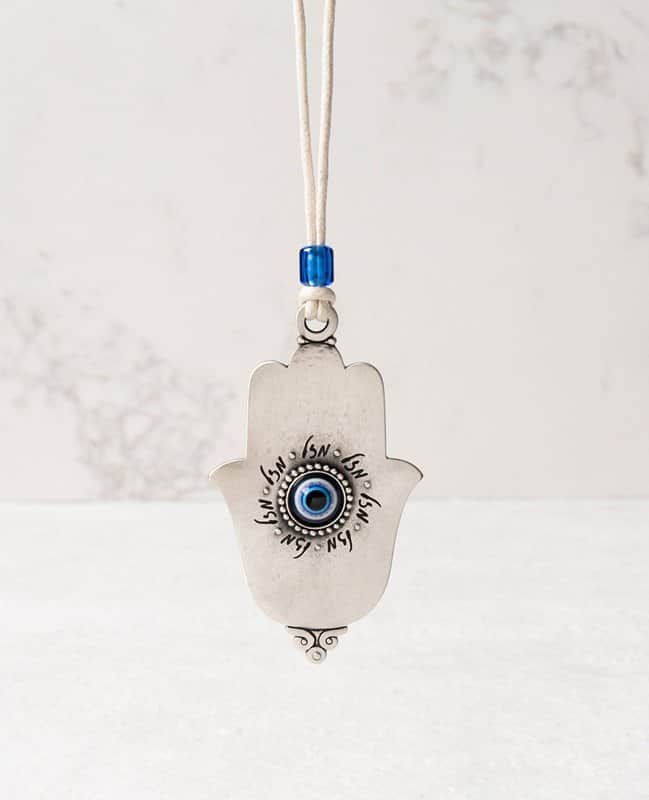 מתלה לרכב חמסה "סע לאט" כם הרבה מזל