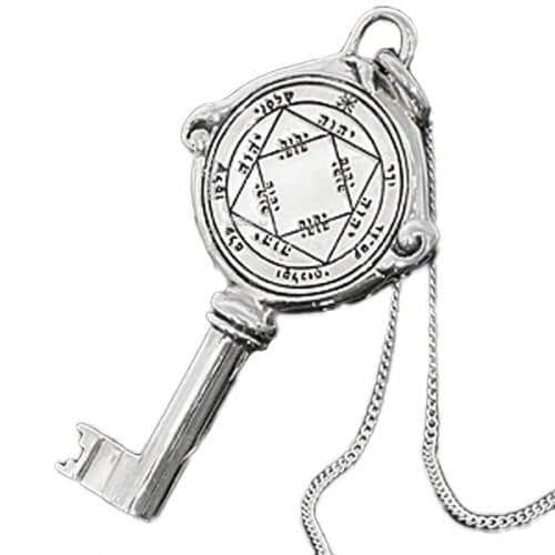 שרשרת מפתח חותם שלמה נצחון והשגיות אישית , כסף 925