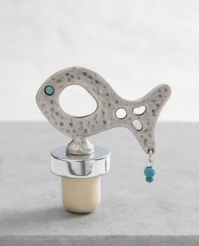 פקק שעם לבקבוק יין "כמו דג במים"