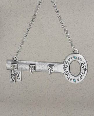 מתלה מפתח עם ווים לתליה