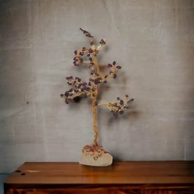 עץ אבני גראנט קטן - אבן "ההתחייבות" , מעוררת , מחזקת ויוצרת שינוי למטרות השונות בחיים