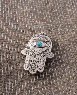 מגנט חמסה - טורקיז