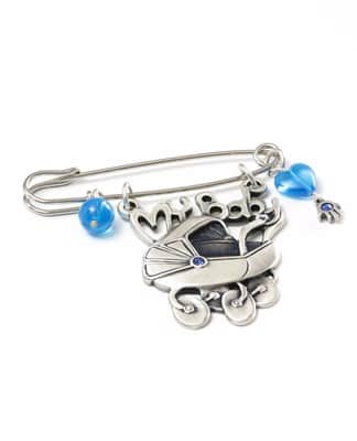 תליון עגלה MY BABY - כחול