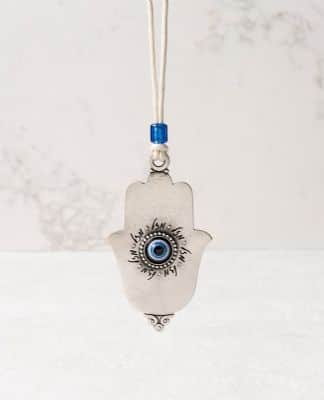 מתלה לרכב חמסה "סע לאט" כם הרבה מזל