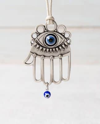 מתלה לרכב חמסה עין כחולה