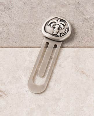 סימניית מטבע עץ תמר