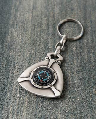 מחזיק מפתחות "שלא תאבדו את הדרך" מצפן