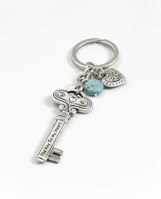 מחזיק מפתחות מפתחThe key to my heart2