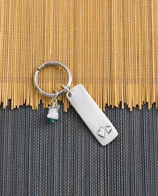 מחזיק מפתחות "Love you"