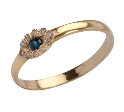 טבעת "עין המזל"