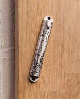 מזוזת הכותל המערבי,כחול