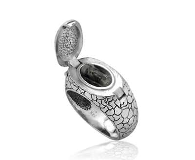 טבעת "נחש נחושת" כסף