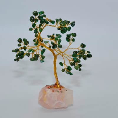 עץ אבני אוונטורין קטן - רוגע , שלווה ,איזון ובריאות טובה