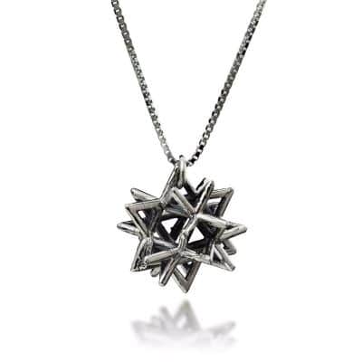 תליון "סוד המרכבה" קטן כסף