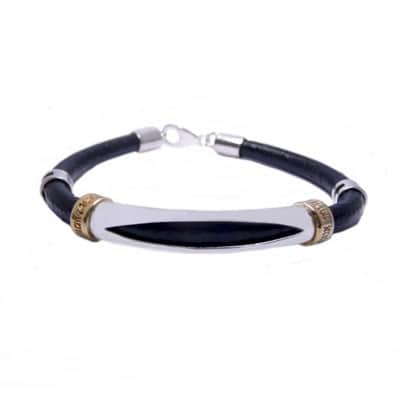 צמיד "מעויין הברכות" , כסף וזהב